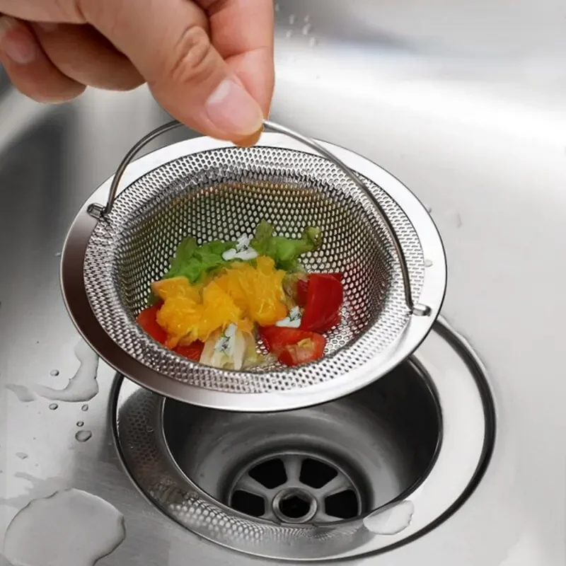 Commercial Kitchen Sink - 1Pc Stainless Steel Kitchen Sink Filter,