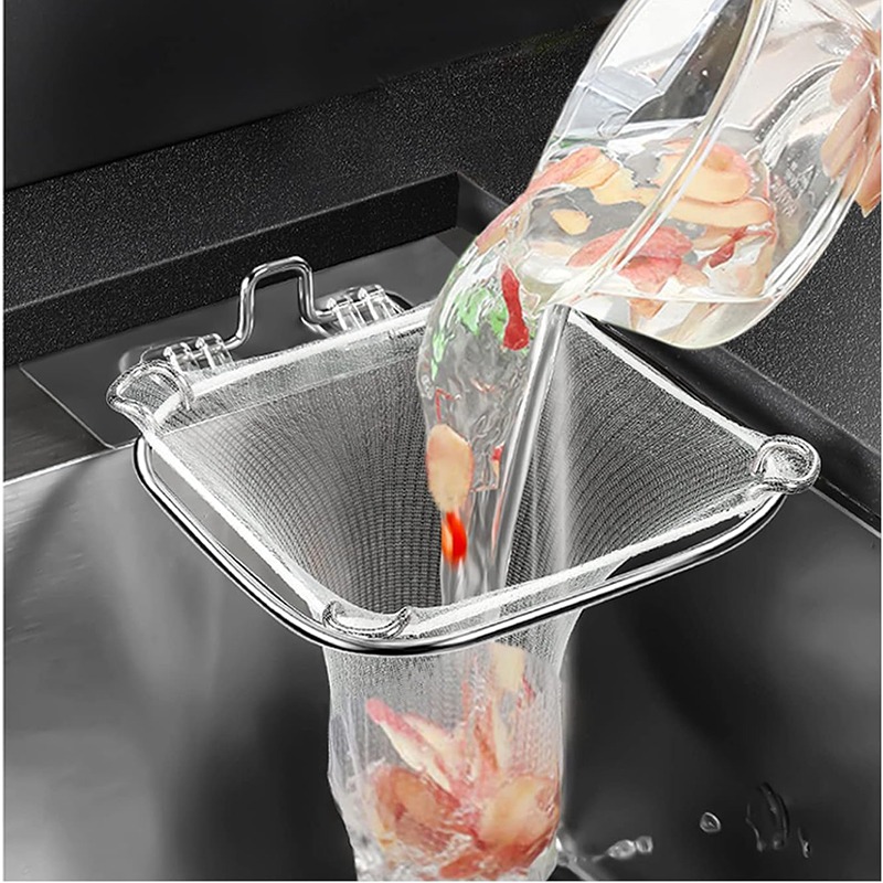 Commercial Kitchen Sink - Fine Mesh Sink Filter 50Pcs/100PCS Disposable
