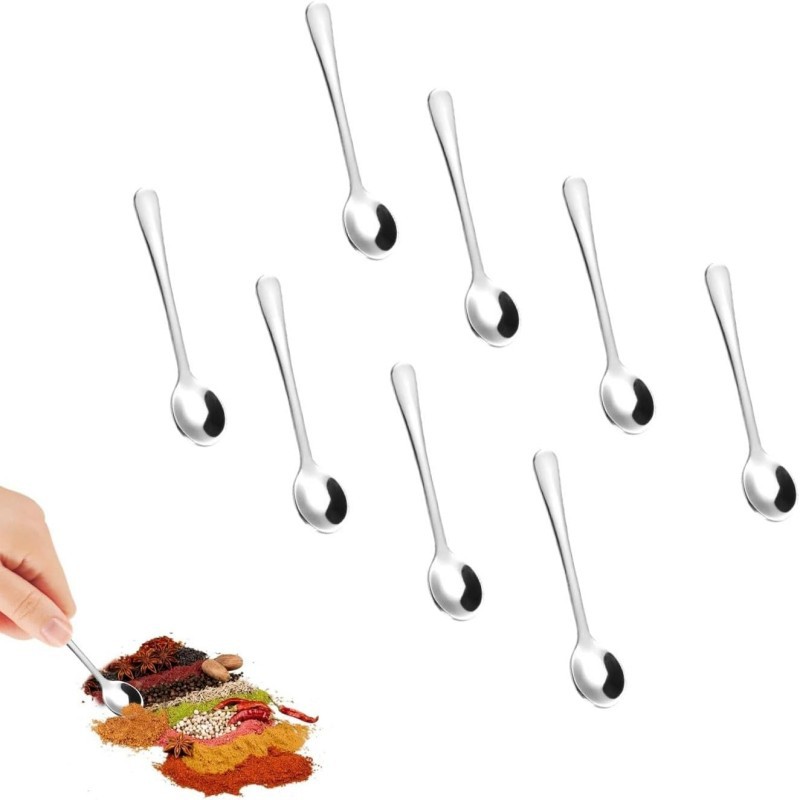 Commercial Kitchen Designer - 【8-Count 304 Stainless Coffee Scoop 】Teardrop