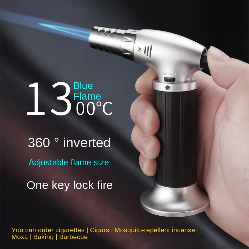 Commercial Kitchen Exhaust - Blue Flame Butane Torch Refillable Windproof