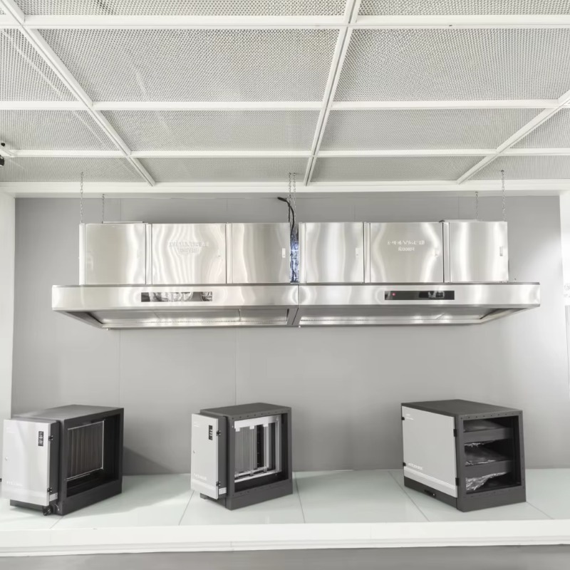 Commercial Kitchen Ventilation System - Commercial Customizable 201Stainless Steel 98% Kitchen