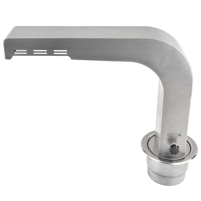Commercial Kitchen Ventilation System - Commercial BBQ Elbow Duct 90° -