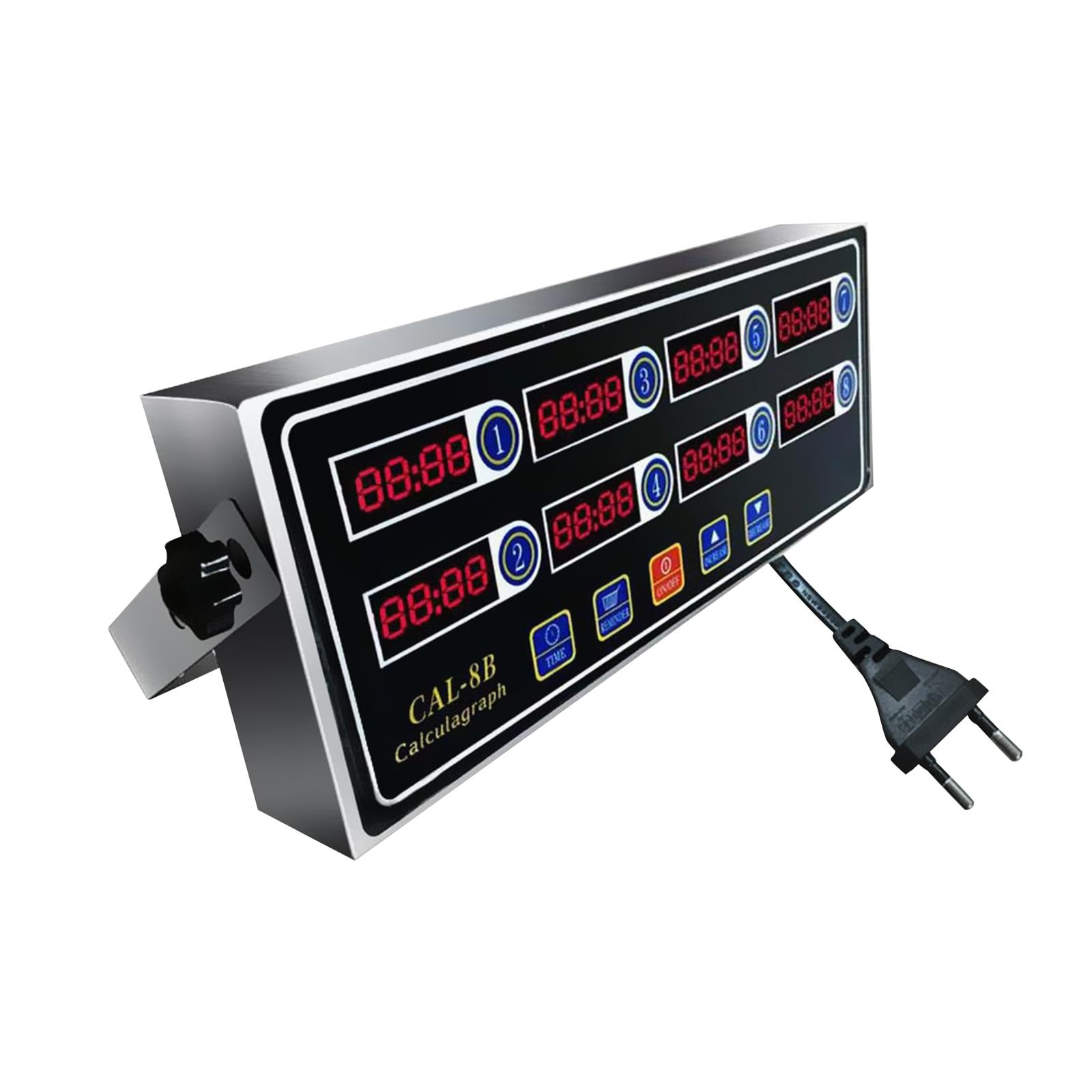 Commercial Kitchen Utensils - Commercial 8 Channels Digital Kitchen Timer