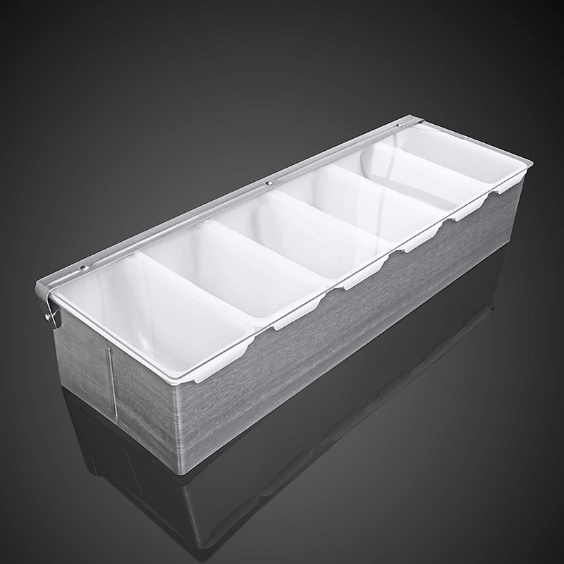 Stainless Steel Condiment Disp - огляд і ціна Commercial Kitchen Utensils
