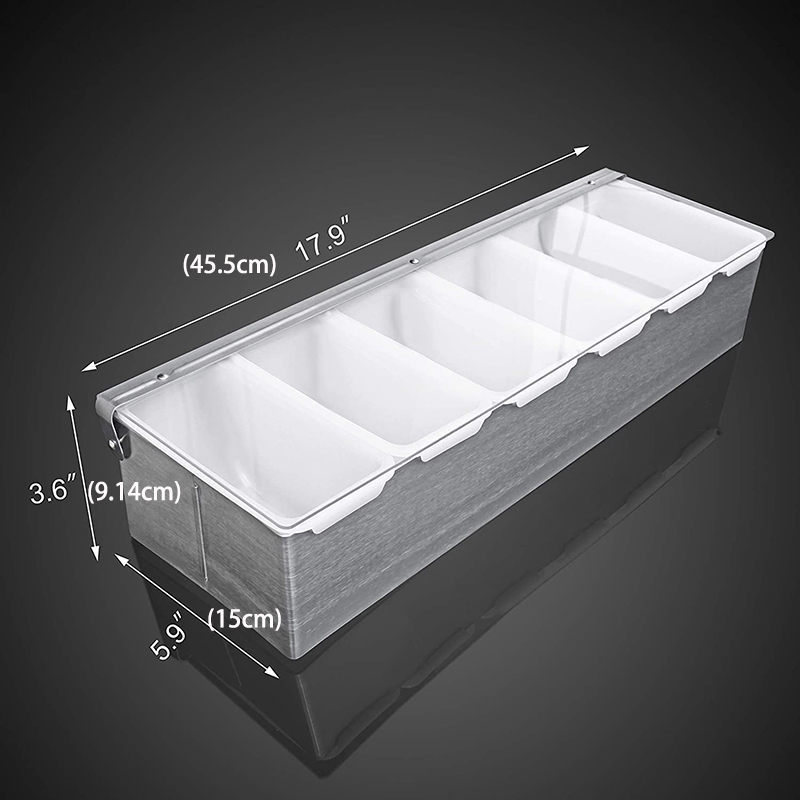 Stainless Steel Condiment Disp - огляд і ціна Commercial Kitchen Utensils