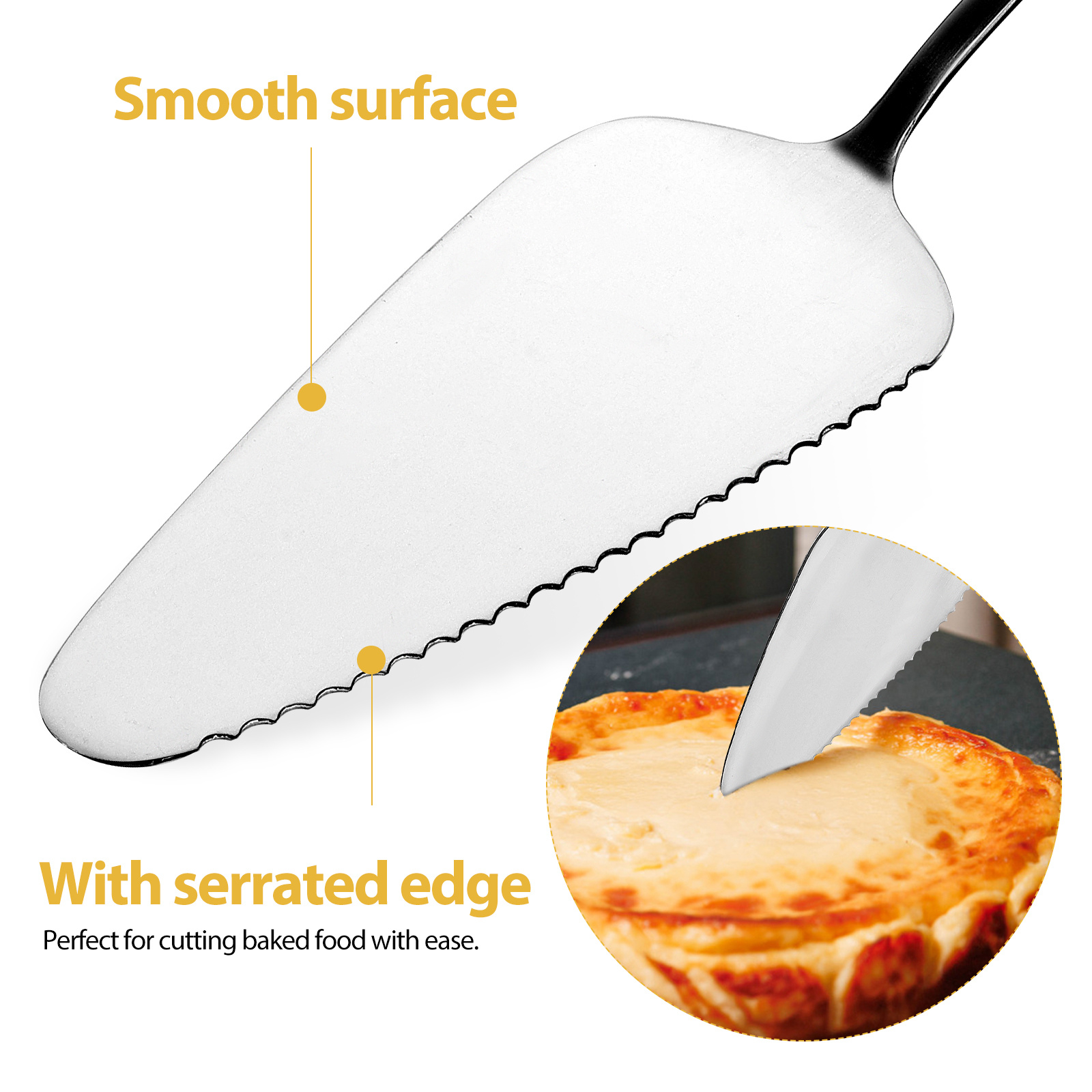 2Pcs Cake Serving Spatula Tool - огляд і ціна Commercial Kitchen Utensils
