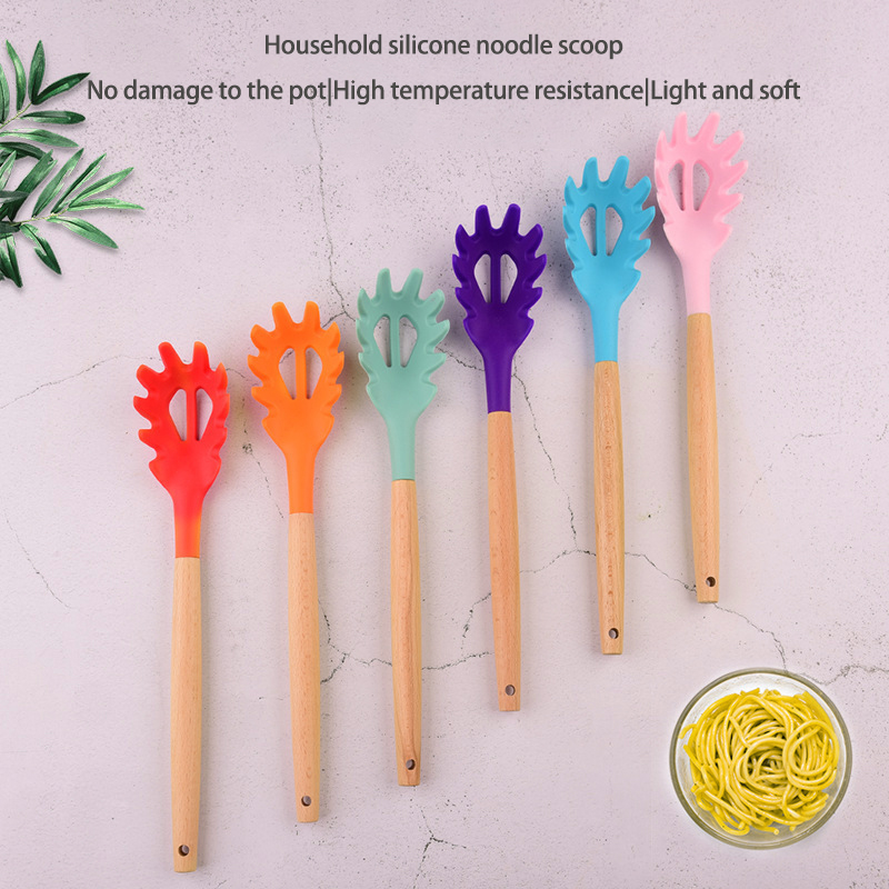 Silicone Noodle Scoop Spaghett - огляд і ціна Commercial Kitchen Utensils