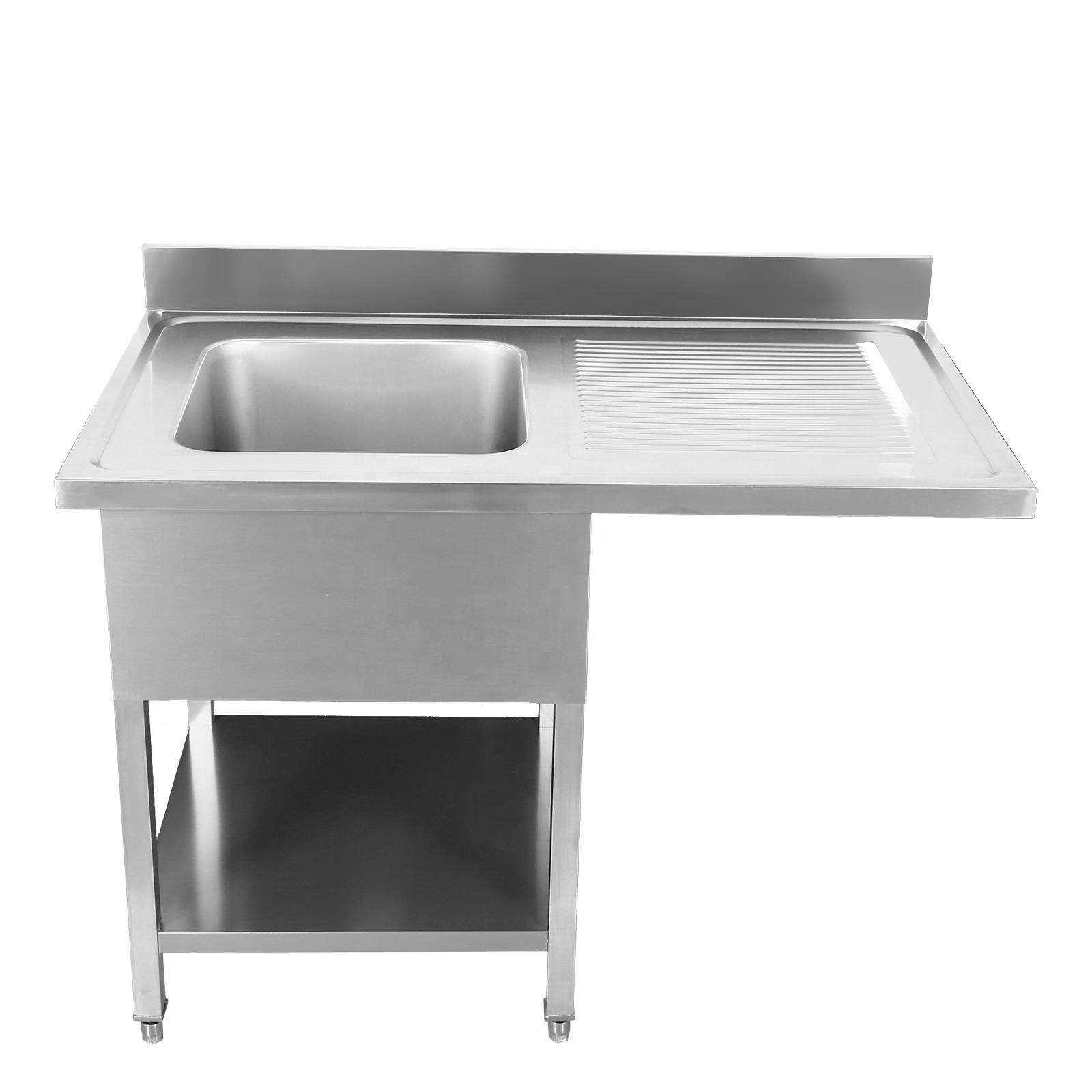 Stainless Steel Work Table Com - огляд і ціна Commercial Kitchen Sink