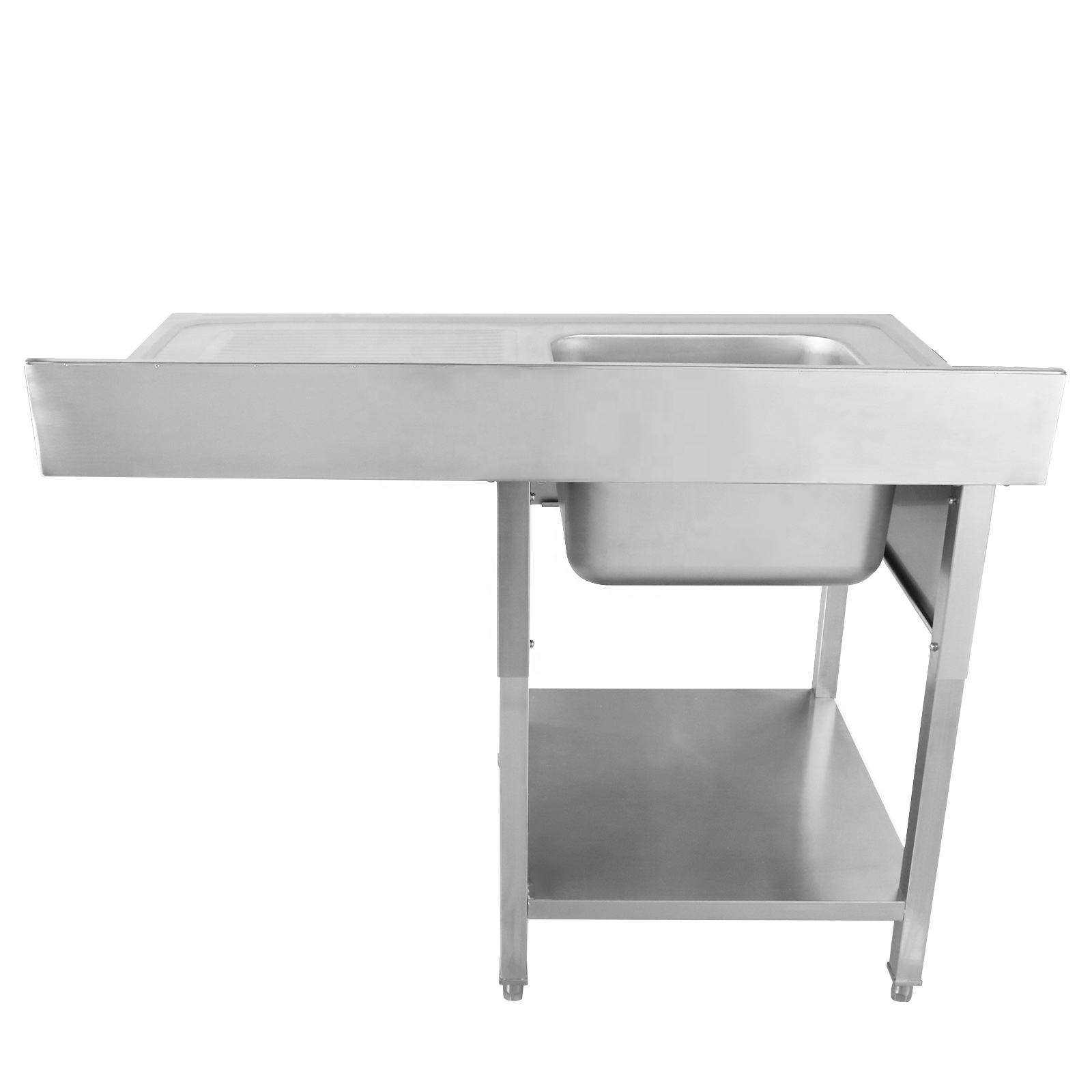 Stainless Steel Work Table Com - огляд і ціна Commercial Kitchen Sink