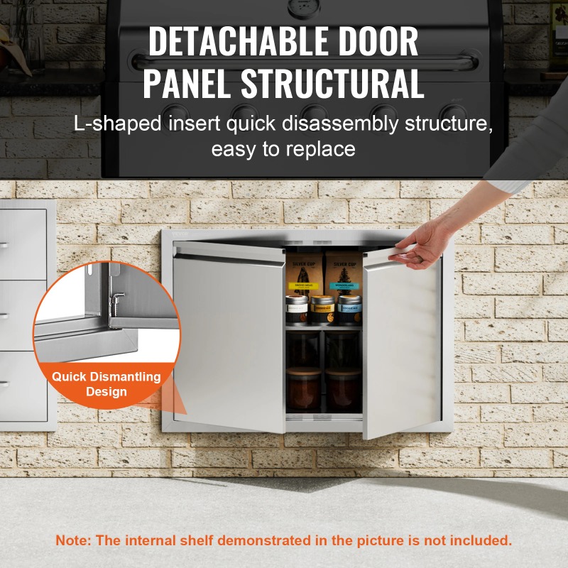 BBQ Access Door Stainless Stee - огляд і ціна Commercial Kitchen Wall Panel