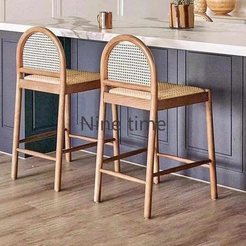 Solid Wood Rattan Kitchen Bar  - огляд і ціна Commercial Kitchen Designer